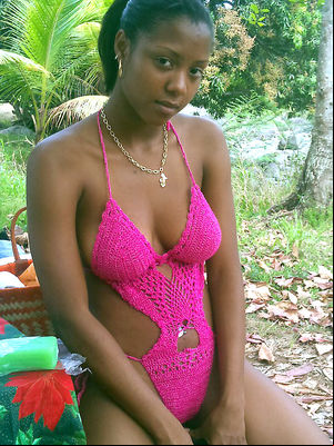 The biggest natural black tits,